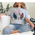 Patriotic Red, White, and Blue Chicken Tee!