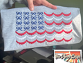 Patriotic American Flag Embroidered Design!