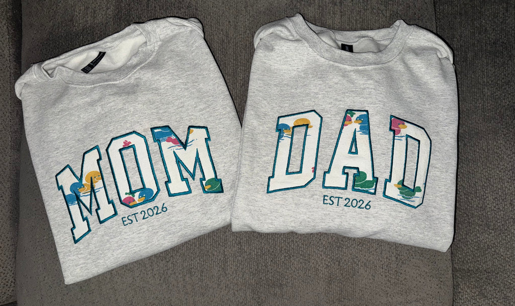 Custom Keepsake Applique Crewneck Sweatshirt!