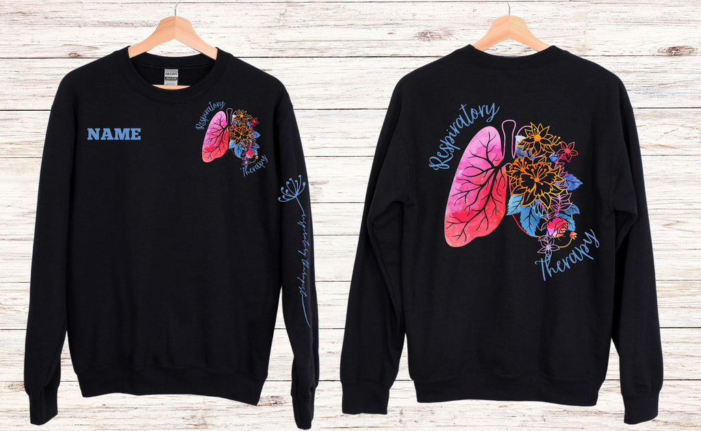 Customized Respiratory Therapist Double Sided Design!