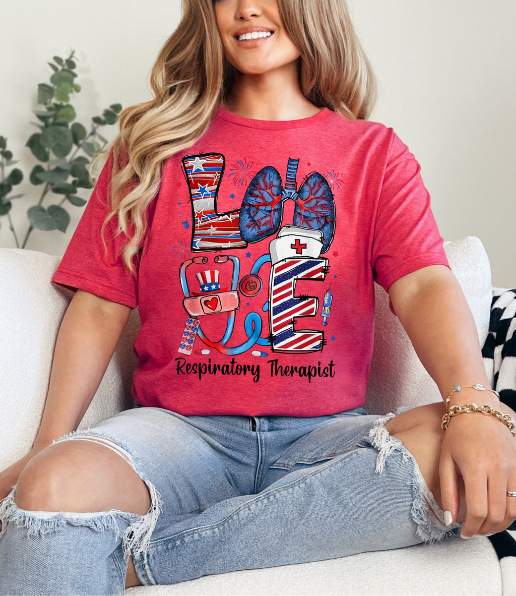 4TH of July Respiratory Therapist Design!