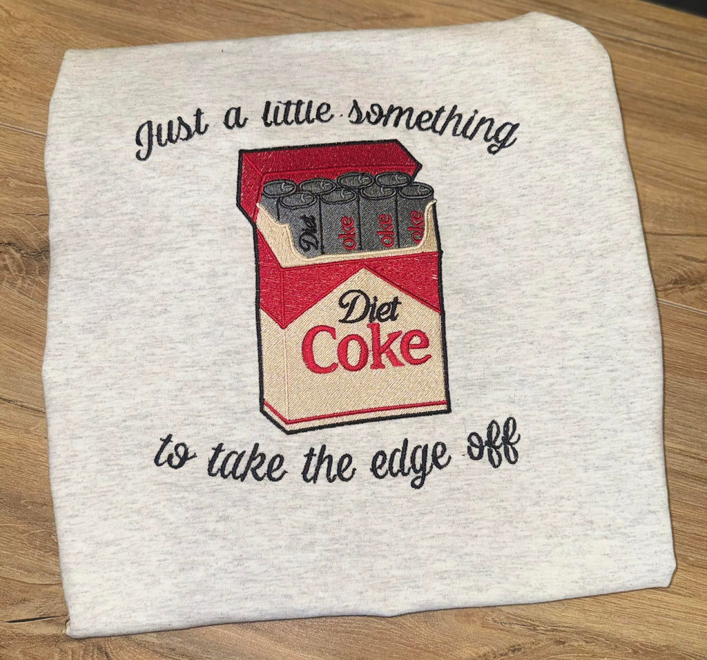 Diet Coke Fridge Cig Embroidered Design!
