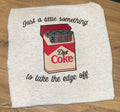 Diet Coke Fridge Cig Embroidered Design!