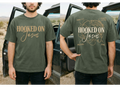 Hooked on Jesus Front and Back Design!