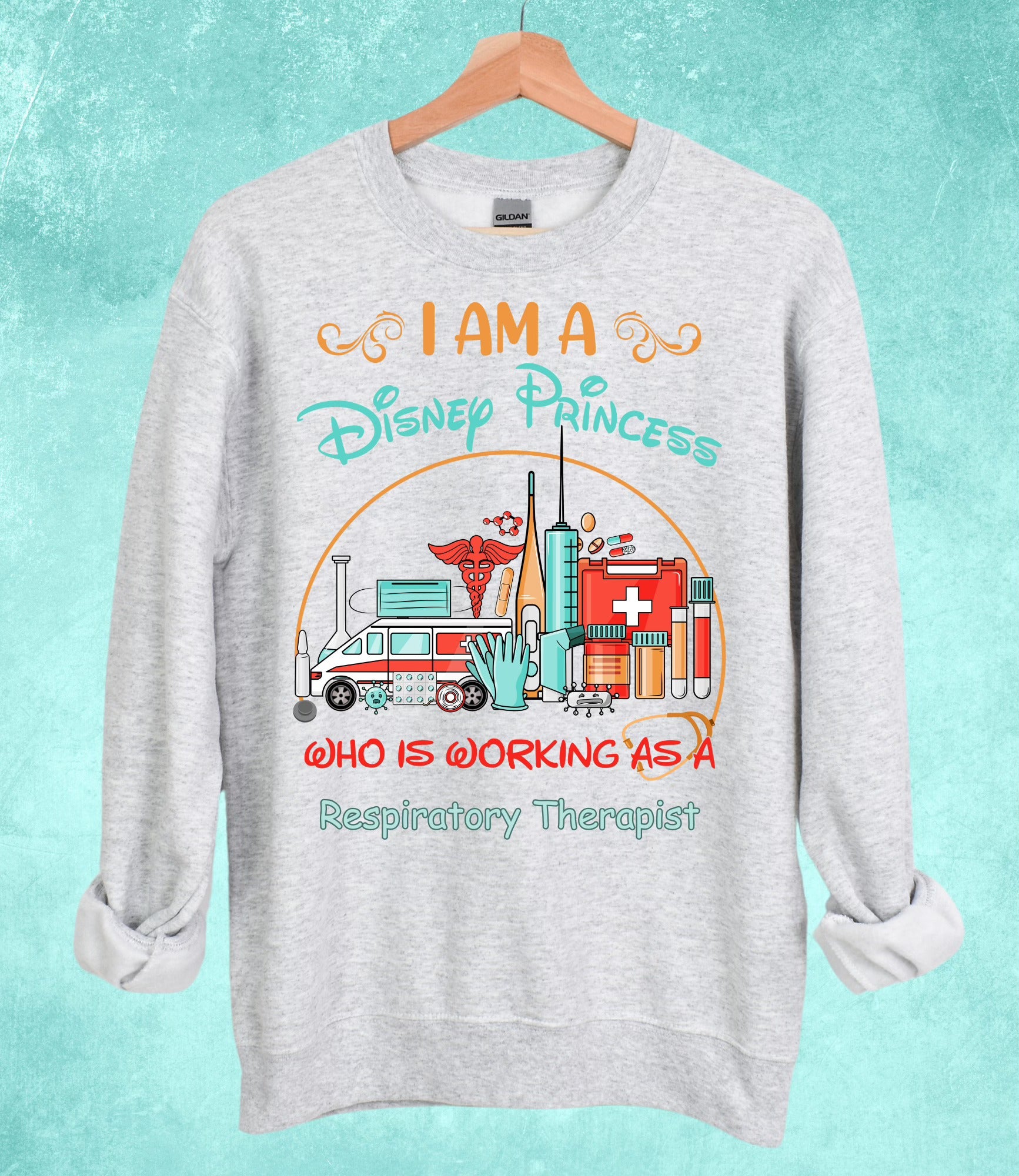 Disney Princess Respiratory Therapist Design