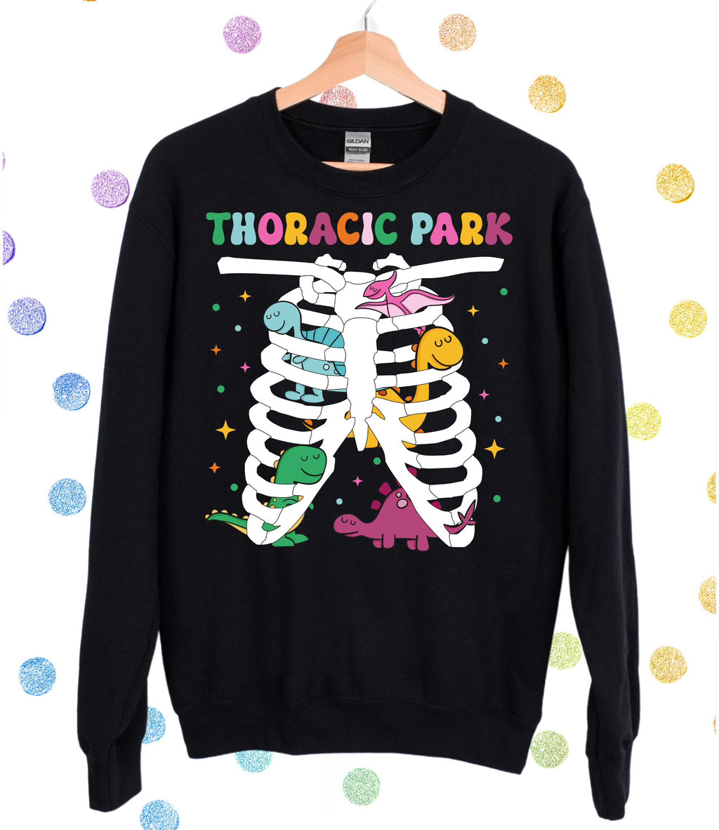 Thoracic Park Peds Healthcare Dinosaur Design